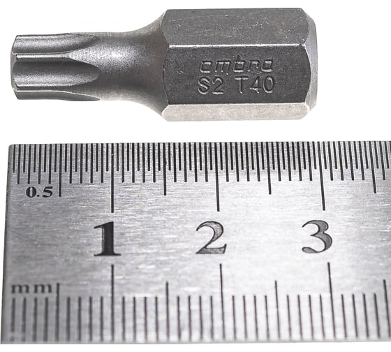 Вставка-бита 10 мм DR TORX, T40, 30 мм Ombra 531340