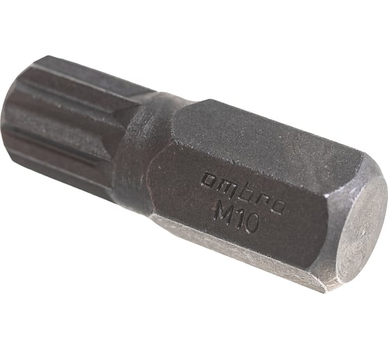 Вставка-бита 10 мм DR SPLINE, M10, 30 мм Ombra 531710