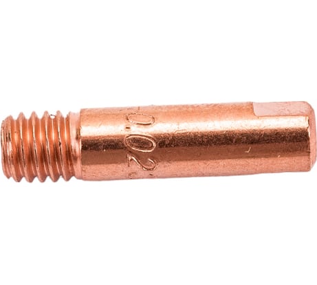 Наконечник контактный ECU (10 шт; 0.6 мм; M6; 25 мм) FUBAG FB.CTM6.25-06