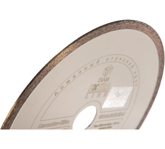 Круг алмазный отрезной 1A1R CERAMICS-ELITE (180x25.4 мм; 1.6x7 мм) Diam 000546