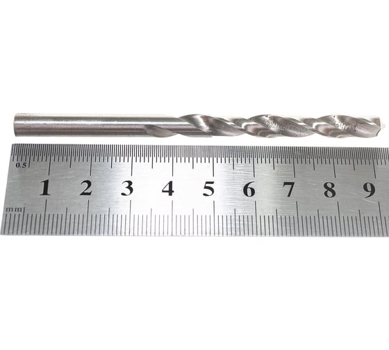 Сверло спиральное 10 шт. по металлу HSS TDB060 (6х93х57 мм) Thorvik 52407