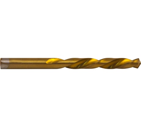 Сверло спиральное TDB085NTB (8.5х117х75 мм, HSS, TiN) по металлу Thorvik 52440