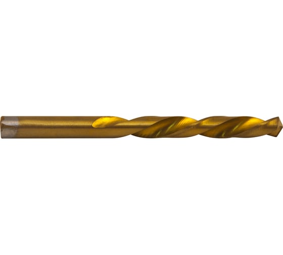 Сверло спиральное TDB085NTB (8.5х117х75 мм, HSS, TiN) по металлу Thorvik 52440