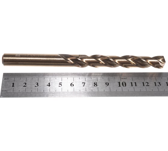 Сверло спиральное по металлу HSS Co в ПВХ упаковке TDB115K5 (11.5х142х94 мм) Thorvik 52474