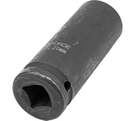 Головка ударная глубокая 6 гранная 21 мм, 1/2" DR Rockforce RF-4458521(1422)