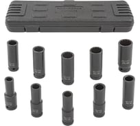 Набор головок ударных глубоких 10 предметов, 1/2" DR, в кейсе Rockforce RF-4107-9MPB
