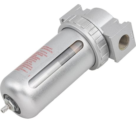 Фильтр воздушный для пневмосистем 3/8", 10 Мк, 3500 л/мин, 0-10 bar, рабочая температура 5-60°С Rockforce RF-AF803(47072)