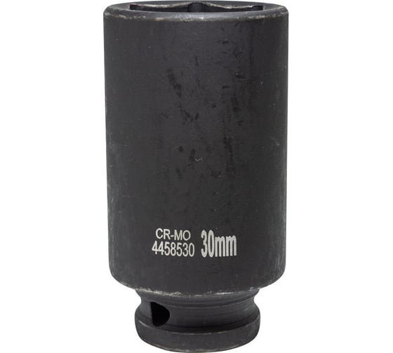 Головка ударная глубокая 6 гранная 30 мм, 1/2" DR Rockforce RF-4458530(795)
