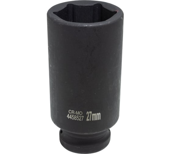 Головка ударная глубокая 6-гранная 27 мм, 1/2" DR Rockforce RF-4458527 1476