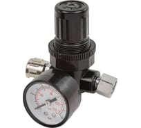 Регулятор давления воздуха Rockforce 1/4 F x1/4 M +б/с поворотный RF-SP024(54517)