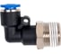 Фитинг цанговый угловой 6 мм, наруж. резьба 3/8", пластик, тип PL TITAN LOCK TLP-PL6-03 4