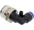 Фитинг цанговый угловой 6 мм, наруж. резьба 1/2", пластик, тип PL TITAN LOCK TLP-PL6-04 2