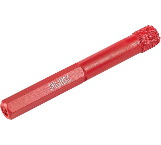 Алмазное сверло для сухого сверления (10х80х30 мм) FLEX DD-DRY D10x30 HEX 386308