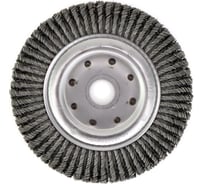 Щетка дисковая жгутовая 165x6х22.2 мм, ворс сталь 0.50 мм OSBORN 626.061-0002