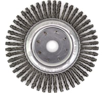 Щетка дисковая жгутовая 178x6х22.2 мм, ворс сталь 0.50 мм, 48 жгутов OSBORN 026.051-9906