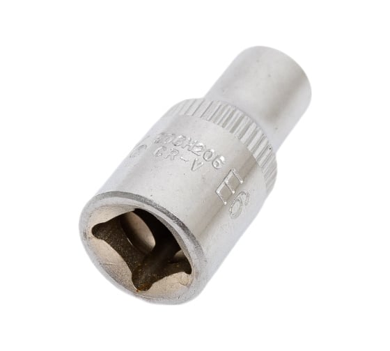 Головка торцевая 1/4"DR, Е6 Jonnesway S06H206