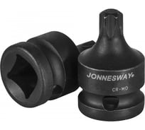 Насадка торцевая ударная 3/8"DR TORX, T20, 38 мм Jonnesway S09A3T20