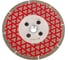 Диск алмазный Electroplated Marble 1A1R D125-2,5T-3W-22.23H+4P(M14) Elsilber EL-RY0301Em 5
