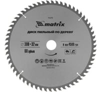 Диск пильный по дереву Professional (300x32 мм; 60Z) MATRIX 73270
