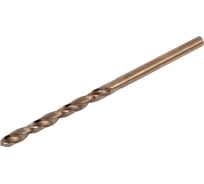 Сверло спиральное по металлу HSS Co в ПВХ упаковке TDB033K5 (3.3х65х36 мм) Thorvik 52659
