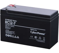 Аккумуляторная батарея 12В, 7 Ач CYBERPOWER RC 12-7