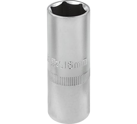 Головка свечная 6-гранная 16 мм, 1/2"DR BaumAuto BM-807416(54701)