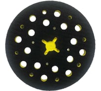 Шлифовальная опора (подошва, тарелка) для Mirka 125 мм, средняя жесткость, длинный крючок, 32 отверстия Speed Phantom QD0148