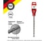 Бур по бетону KRANZ 14x210x150 мм, хвостовик SDS-plus KR-91-0034 2
