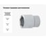 Головка торцевая шестигранная 50 мм, 3/4"DR Unior 3838909027364 2