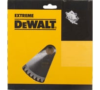 Диск пильный по дереву EXTREME Workshop (165/30 мм; 1.8/2.6 мм; 24T) для ручных пил DEWALT DT4027