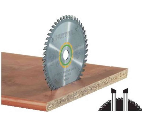 Диск пильный с мелким зубом 216x2,3x30 мм, 48 зубьев FESTOOL 491050