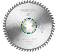 Диск пильный специальный по алюминию HW 190x2,6 мм, 58 зубьев FESTOOL 492051