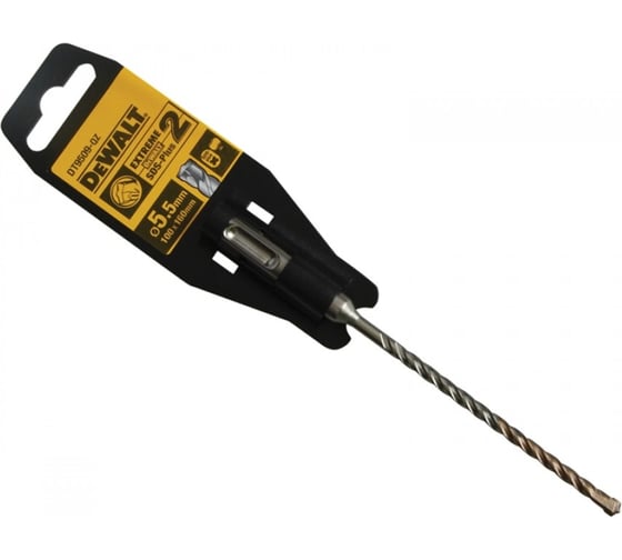 Бур SDS+ EXTREME2, 5.5х160х100 мм DEWALT DT9509