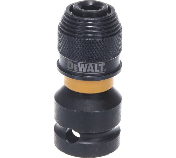 Адаптер для ударных гайковертов шестигранник 1/4”F - квадрат 1/2”F DEWALT DT7508