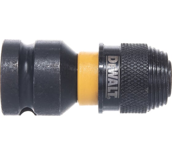 Адаптер для ударных гайковертов шестигранник 1/4”F - квадрат 1/2”F DEWALT DT7508