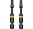 Биты Т20, 57 мм, 2 шт. DEWALT DT70533T 1