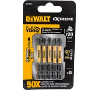 Биты T20х57 мм, 5 шт. DEWALT DT7395T