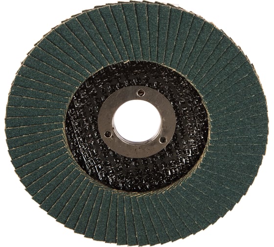 Круг лепестковый торцевой КЛТ-1 ZK10XW (125х22.2 мм; P80) Без бренда 74022