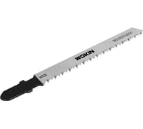 Пилка для лобзика по дереву T101B 100 мм, 5 шт Wokin 1352965