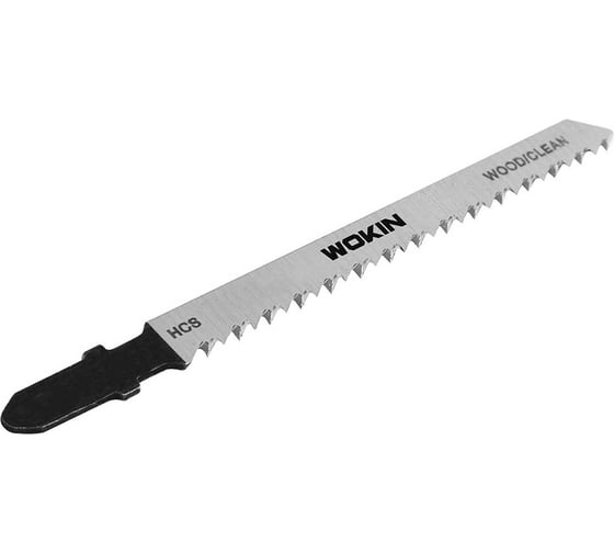 Пилка для лобзика по дереву T101B 100 мм, 5 шт Wokin 1352965