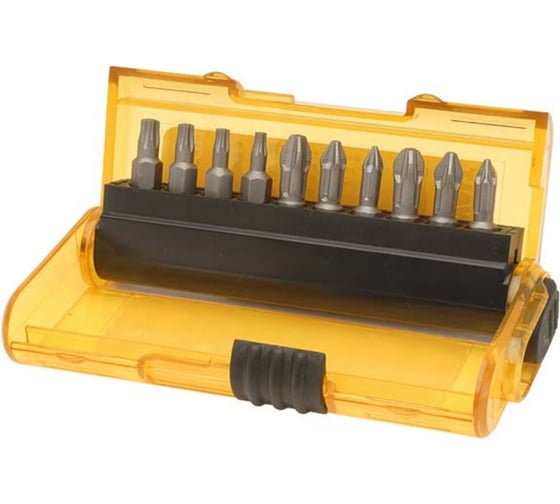 Набор бит 11 шт. пластиковый бокс DEWALT DT7916 1