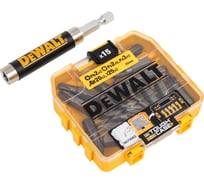 Набор бит 16 шт. пластиковый бокс DEWALT DT71511