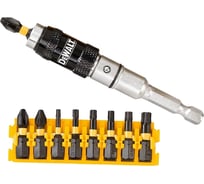 Набор насадок 25 мм с шарнирным держателем, 10 шт. DEWALT DT70578T