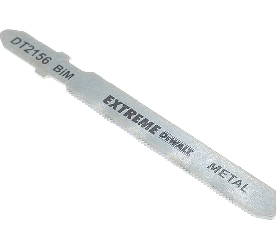 Пилки по металлу BIM (76х51 мм, шаг 0.8 мм, пропил 2.5 мм, T118GF, 3 шт.) DEWALT DT2156