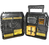 Набор IMPACT сверла EXTREME® по дереву+биты 57 шт. DEWALT MaxisafeXL DT9282
