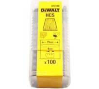 Пилки по дереву HCS (100х68 мм, шаг 4.0, пропил 60 мм, T144D, 100 шт.) DEWALT DT2186