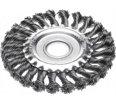 Щетка дисковая для УШМ (125 мм; 22.2 мм) STAYER 35120-125