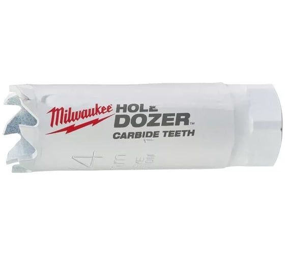 Биметаллическая коронка HOLEDOZER CARBIDE 19 мм Milwaukee 49560702 1