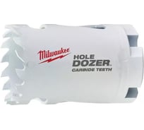 Биметаллическая коронка HOLEDOZER CARBIDE 35 мм Milwaukee 49560712