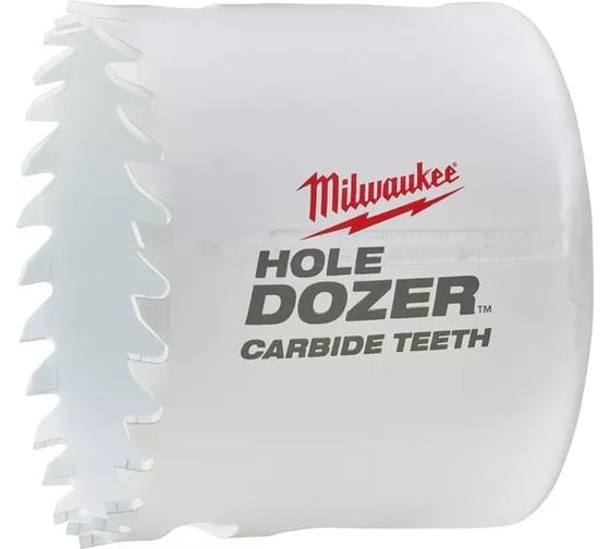 Биметаллическая коронка HOLEDOZER CARBIDE 57 мм Milwaukee 49560724 1